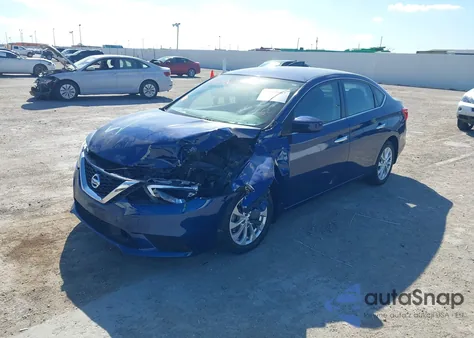 2019 Nissan Sentra S z USA, uszkodzony, nr VIN 3N1AB7AP4KY241168